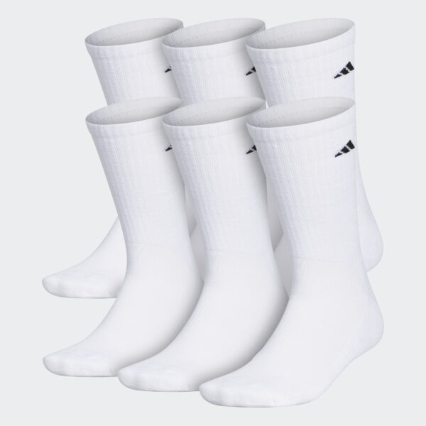 Calcetines deportivos acolchados Adidas para hombre 6 pares-