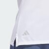Camisa polo lisa de manga corta Adidas Ultimate365 para mujer-