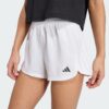 Pantalones Cortos Adidas  Pacer Training 3 Rayas Tejidos Tiro Alto-