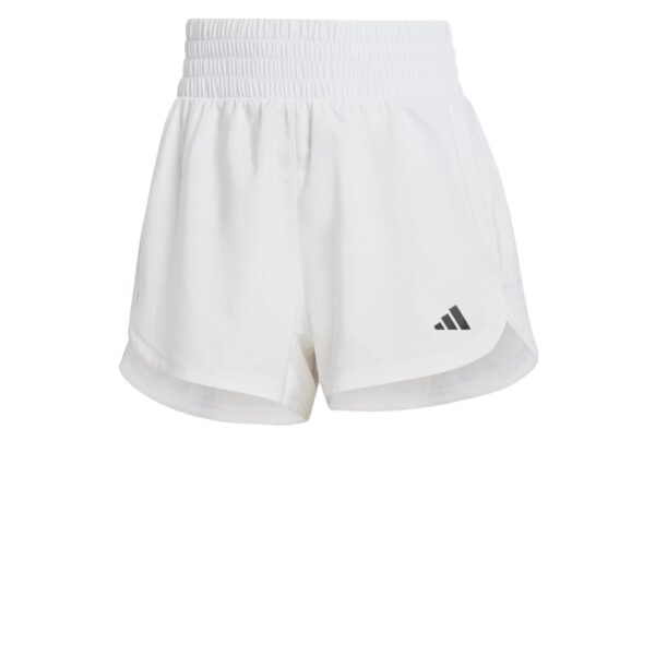 Pantalones Cortos Adidas  Pacer Training 3 Rayas Tejidos Tiro Alto-