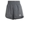 Pantalones Cortos Adidas  Pacer Training 3 Rayas Tejidos Tiro Alto-