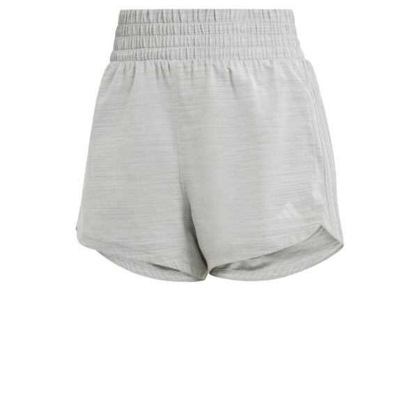 Pantalones Cortos Adidas  Pacer Training 3 Rayas Tejidos Tiro Alto-