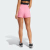 Pantalones Cortos Adidas  Pacer Training 3 Rayas Tejidos Tiro Alto-
