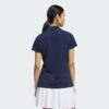 Camisa polo lisa de manga corta Adidas Ultimate365 para mujer-