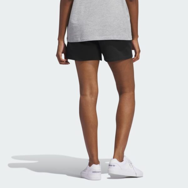 Pantalones cortos de felpa francesa Adidas Essentials para mujer-