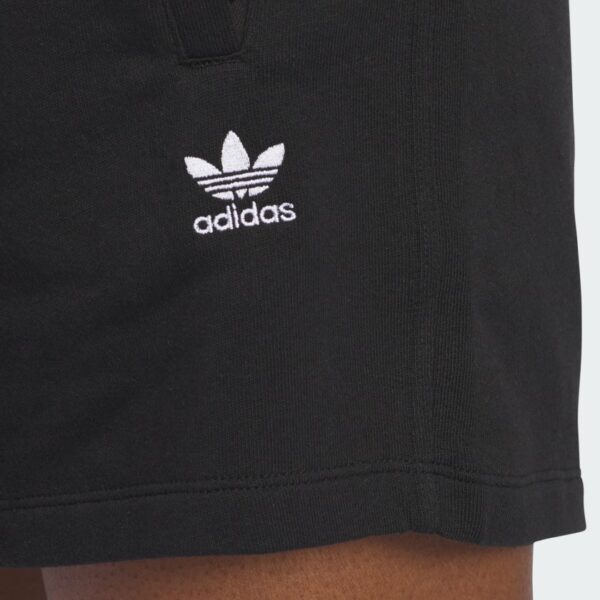 Pantalones cortos de felpa francesa Adidas Essentials para mujer-