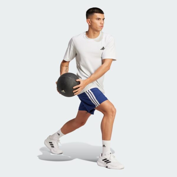 Pantalones Cortos Tejidos 3 Rayas Entrenamiento Essentials  Adidas-