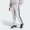 Pantalones de vellón de 3 bandas Adidas Essentials para hombre-