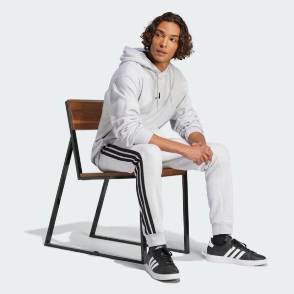 Pantalones de vellón de 3 bandas Adidas Essentials para hombre-