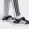 Pantalones de vellón de 3 bandas Adidas Essentials para hombre-