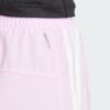 Pantalones Cortos Adidas  Pacer Training 3 Rayas Tejidos Tiro Alto-