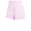 Pantalones Cortos Adidas  Pacer Training 3 Rayas Tejidos Tiro Alto-