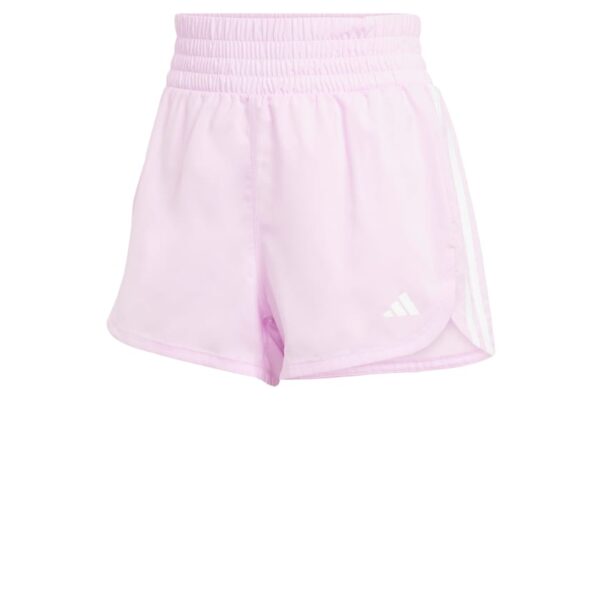 Pantalones Cortos Adidas  Pacer Training 3 Rayas Tejidos Tiro Alto-