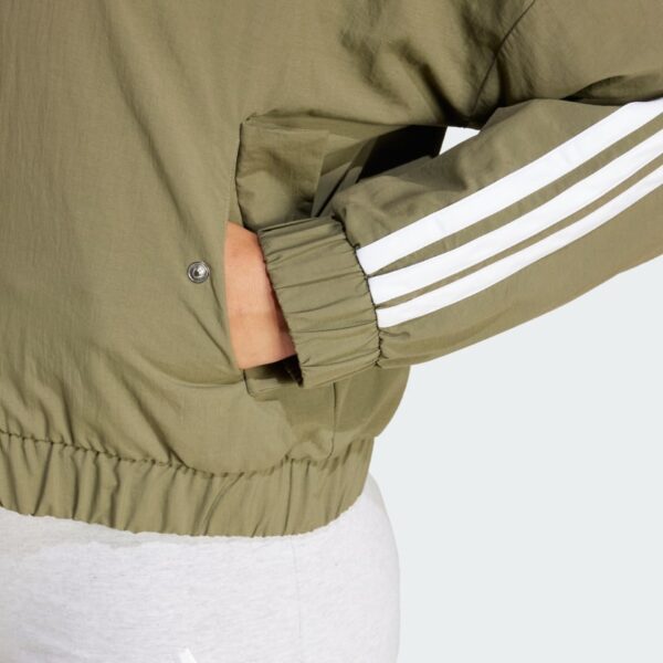 Chaqueta Bomber Tejida Estilo de Vida 3 Rayas Adidas Essentials -