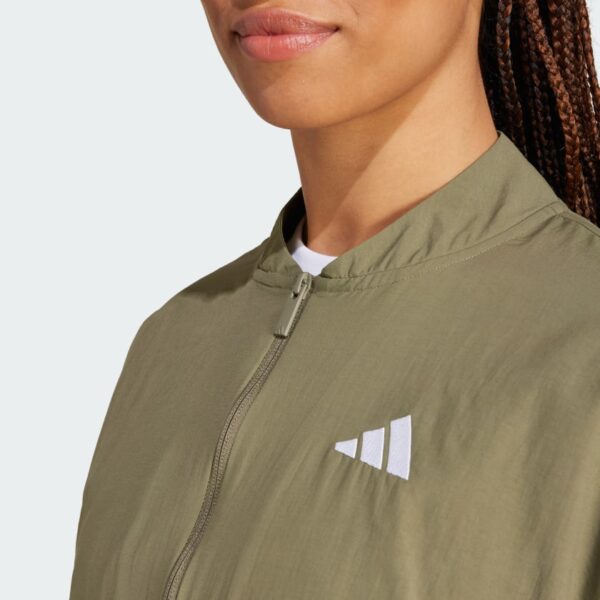 Chaqueta Bomber Tejida Estilo de Vida 3 Rayas Adidas Essentials -