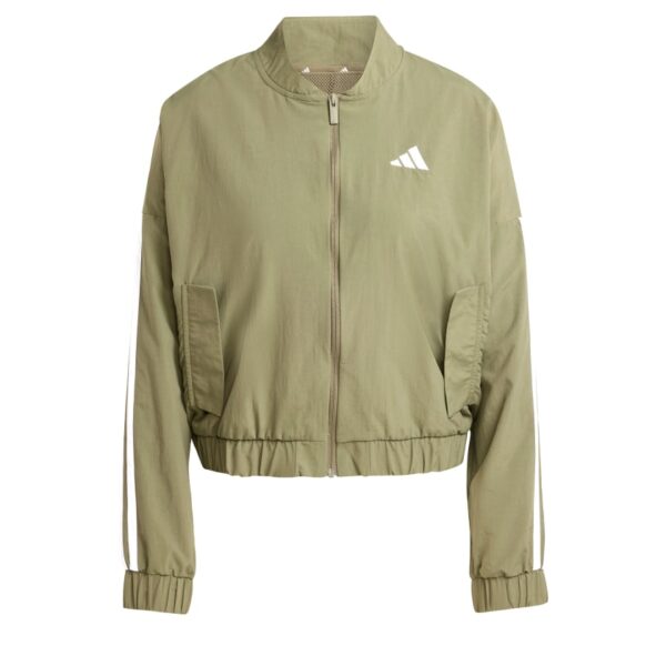 Chaqueta Bomber Tejida Estilo de Vida 3 Rayas Adidas Essentials -