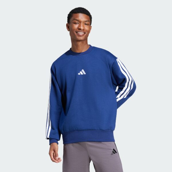 Sudadera polar  Essentials 3 bandas para hombre-