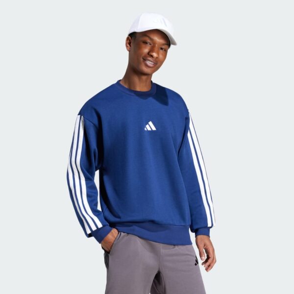 Sudadera polar  Essentials 3 bandas para hombre-