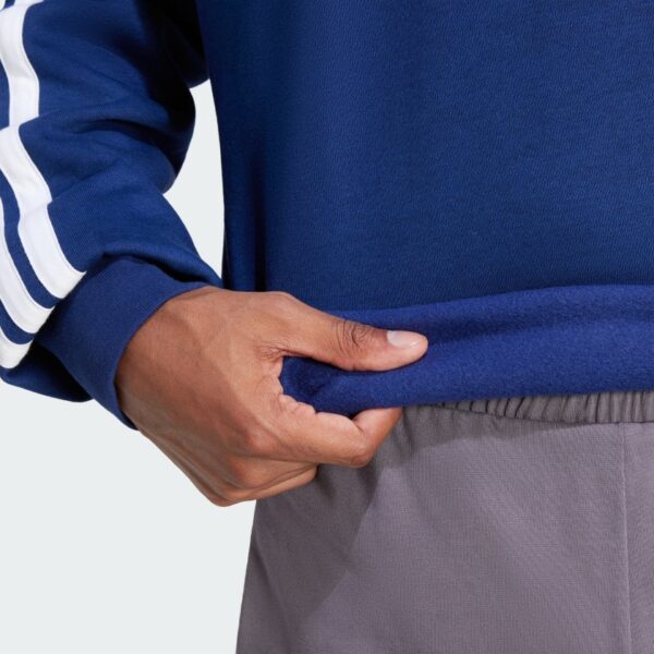 Sudadera polar  Essentials 3 bandas para hombre-