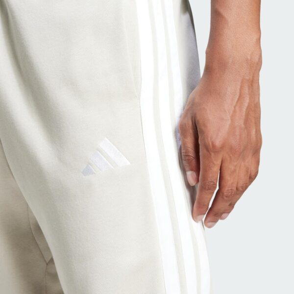 Pantalones de vellón de 3 bandas Adidas Essentials para hombre-