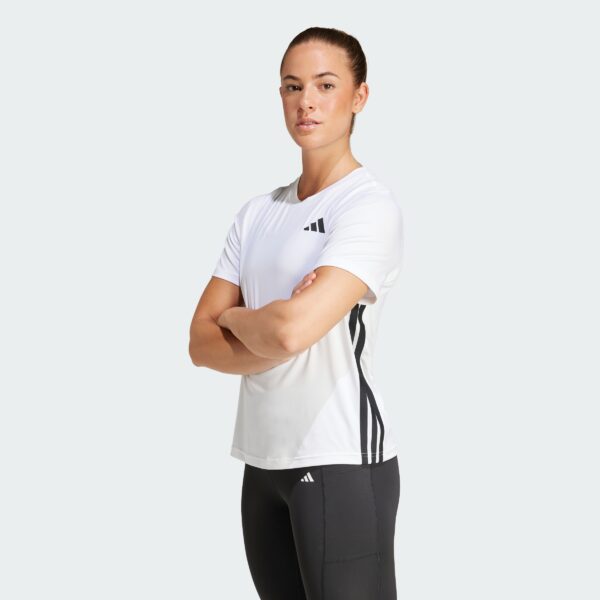 Camiseta de entrenamiento Adidas Train Essentials 3 bandas para mujer-