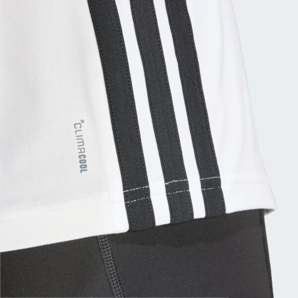 Camiseta de entrenamiento Adidas Train Essentials 3 bandas para mujer-
