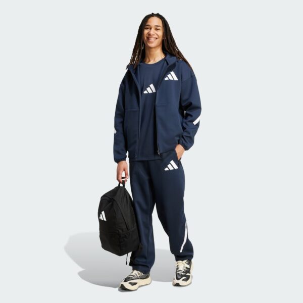 Z.N.E. Chaqueta de chándal con capucha y cremallera completa-