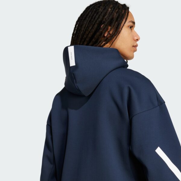 Z.N.E. Chaqueta de chándal con capucha y cremallera completa-