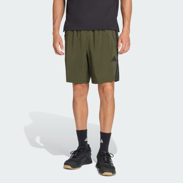 Pantalones Cortos Tejidos 3 Rayas Entrenamiento Essentials  Adidas-