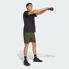 Pantalones Cortos Tejidos 3 Rayas Entrenamiento Essentials  Adidas-