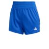 Pantalones Cortos Adidas  Pacer Training 3 Rayas Tejidos Tiro Alto-