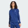 Sudadera con capucha polar cremallera completa  Essentials 3 bandas para mujer-