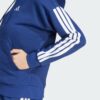Sudadera con capucha polar cremallera completa  Essentials 3 bandas para mujer-