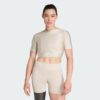 Camiseta Adidas Workout Essentials Shine para mujer-