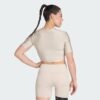 Camiseta Adidas Workout Essentials Shine para mujer-