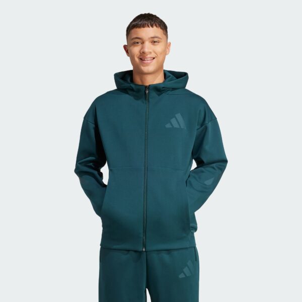Z.N.E. Chaqueta de chándal con capucha y cremallera completa-