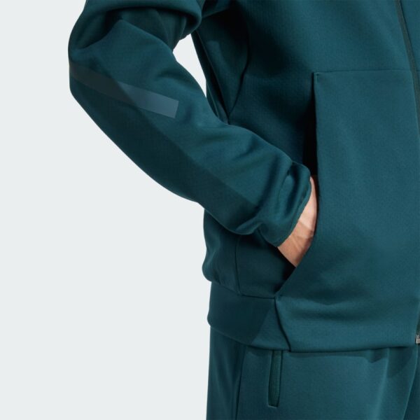 Z.N.E. Chaqueta de chándal con capucha y cremallera completa-