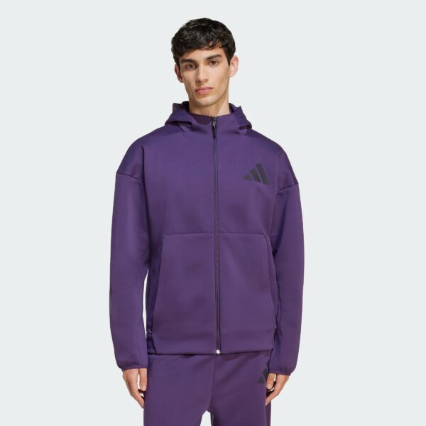 Z.N.E. Chaqueta de chándal con capucha y cremallera completa-