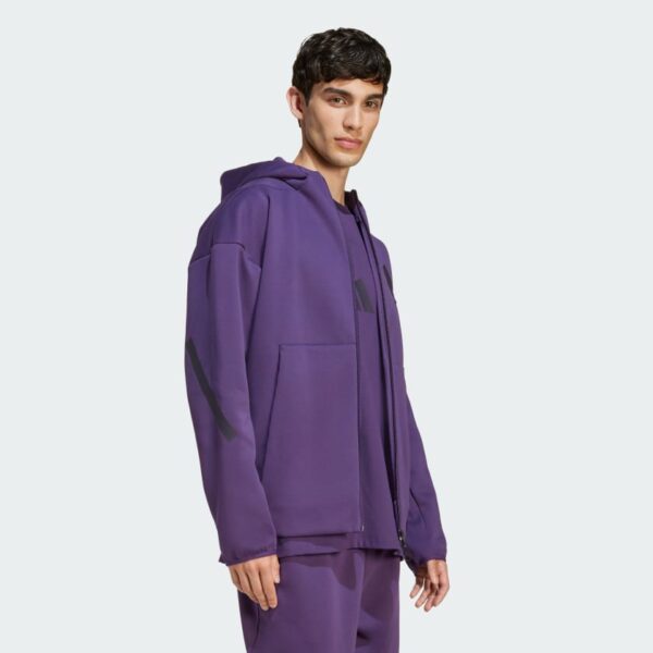 Z.N.E. Chaqueta de chándal con capucha y cremallera completa-