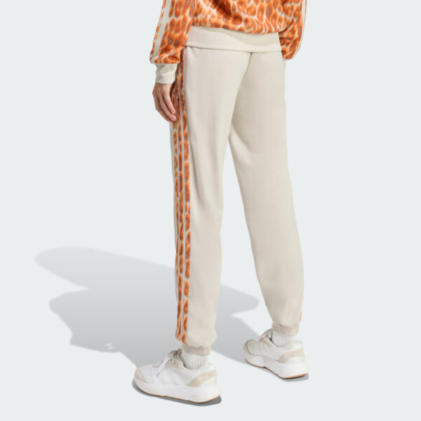 Tricot 3 Rayas Trackpants con Estampado Leopardo-