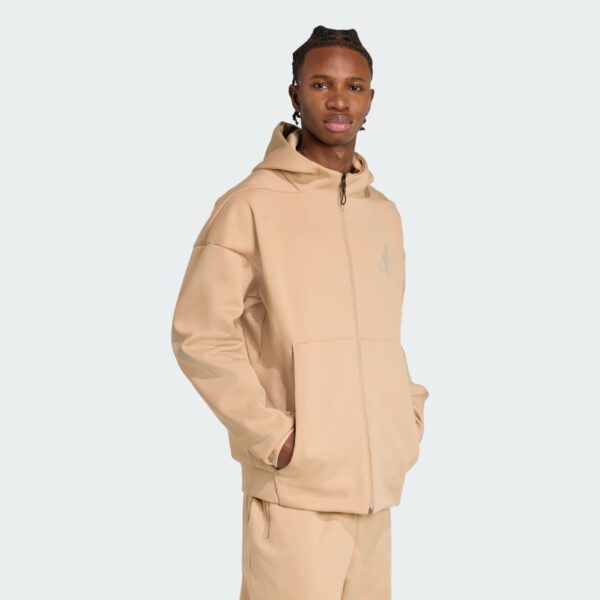 Z.N.E. Chaqueta de chándal con capucha y cremallera completa-