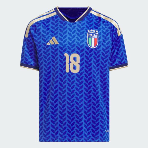 Camiseta Adidas Niños Italia 26 Home Chiesa Niños-