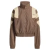 BLOCKED LAVADO CREMALLERA TRACK TOP-