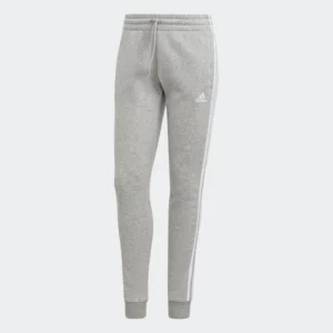 Pantalones de vellón Adidas Essentials 3 bandas para mujer-