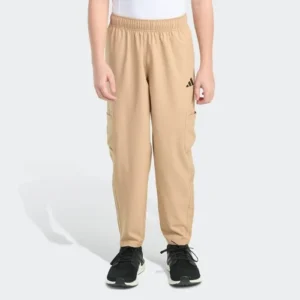 Pantalones cargo Ripstop tejidos cintura elástica Adidas para niños-