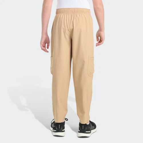 Pantalones cargo Ripstop tejidos cintura elástica Adidas para niños-