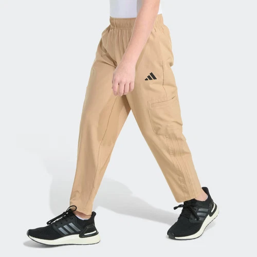 Pantalones cargo Ripstop tejidos cintura elástica Adidas para niños-