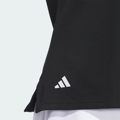 Camisa polo lisa de manga corta Adidas Ultimate365 para mujer-
