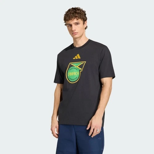 Camiseta Adidas  Jamaica x Bob Marley Gráfico ADN-