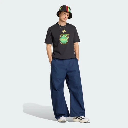 Camiseta Adidas  Jamaica x Bob Marley Gráfico ADN-